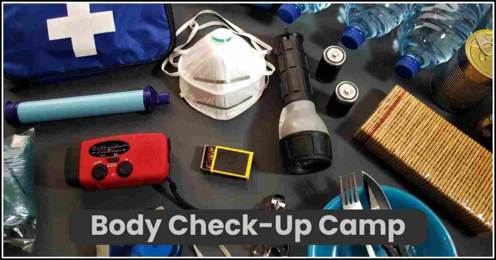 organize body check camp