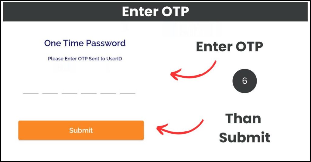 enter your OTP