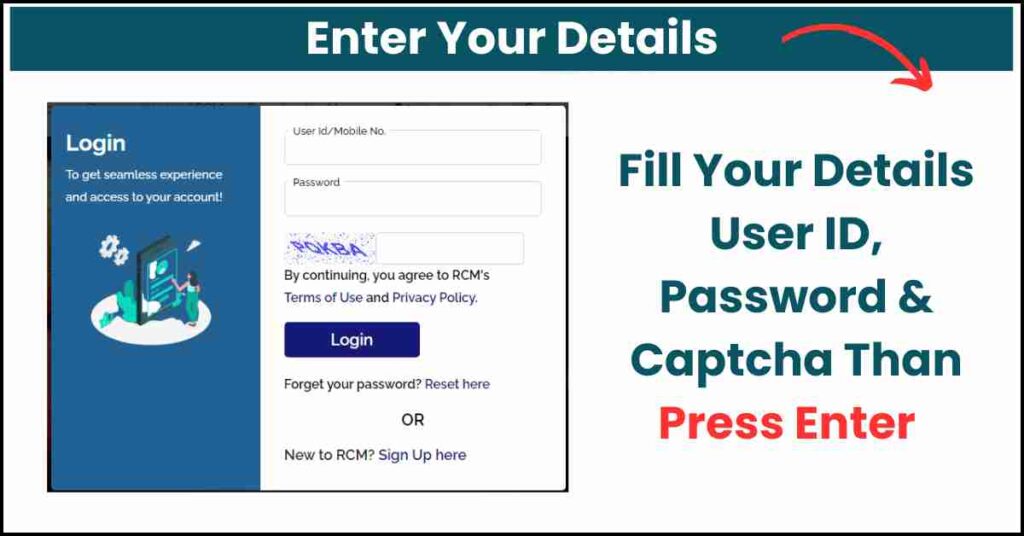Fill Your Detail and Captcha